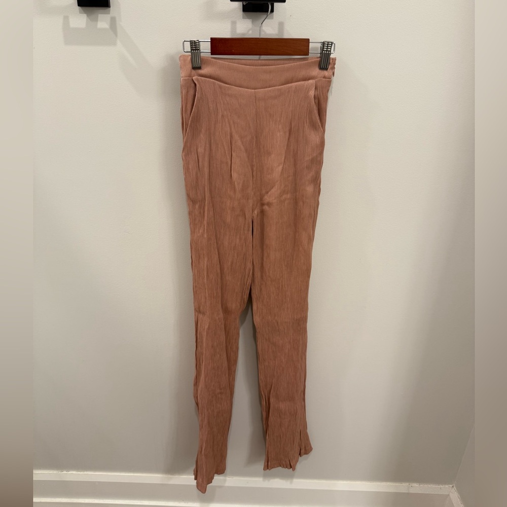 Lulu's Pink Boot Cut Pants